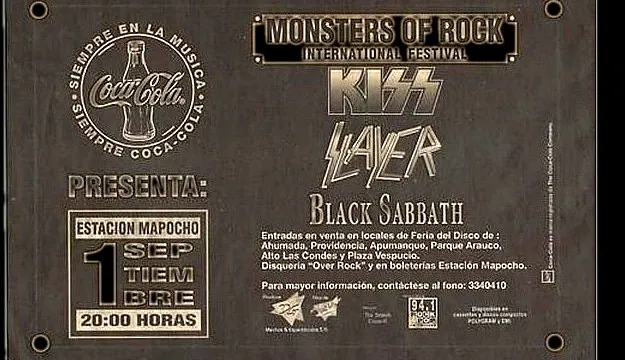 32 años de la primera visita de KISS en Chile