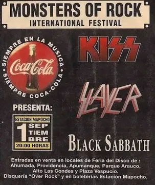 32 años de la primera visita de KISS en Chile